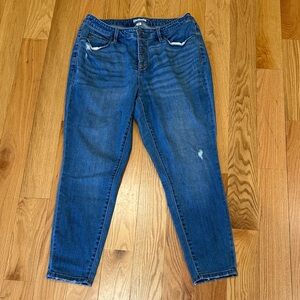 Ava & Viv Dark Blue Ankle Jeans